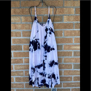 Tina + Jo tie dye high-lo hem dress size XS